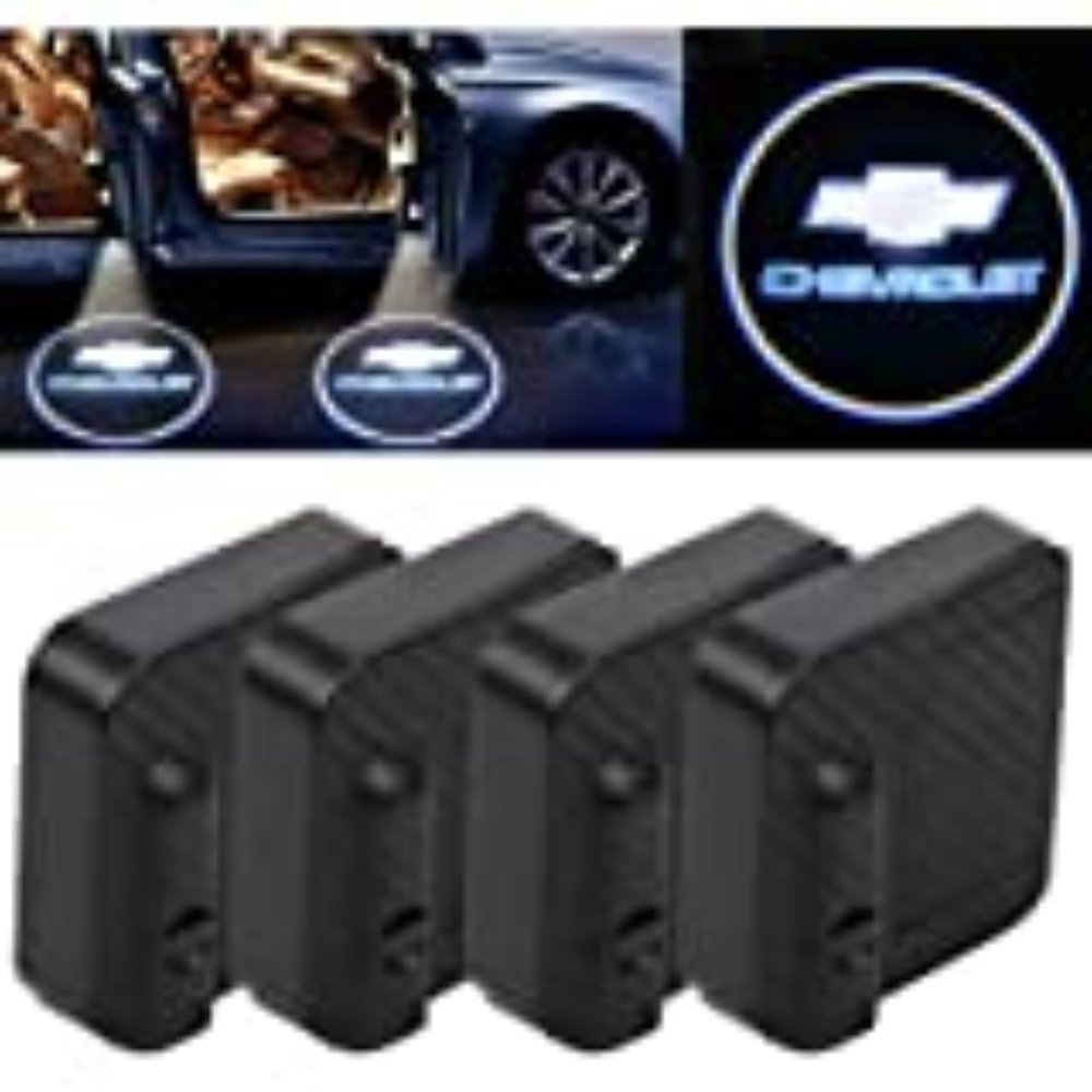 4x PCs Car Logo LED Welcome Light Wireless LED Shadow Projector Car Door Laser K